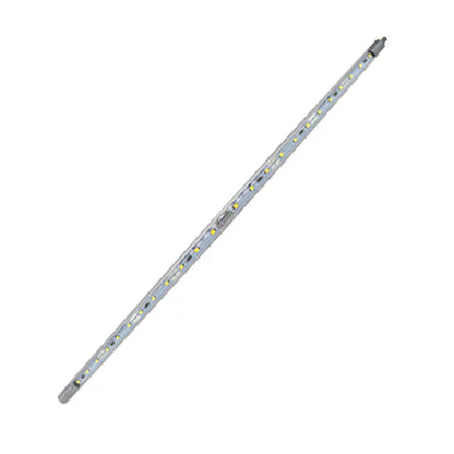 LED Display Case Light Kit - 25.2W - 6000K Cool White - 12V Power Supply - 55" - With Mounting Bracket & End Cap