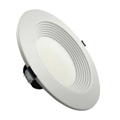 LED Recessed Downlight, 8 Inch, Selectable 18W/27W/36W and CCT 2700K/3000K/3500K/4000K/5000K, 4,000 Lumens, 120-347 VAC