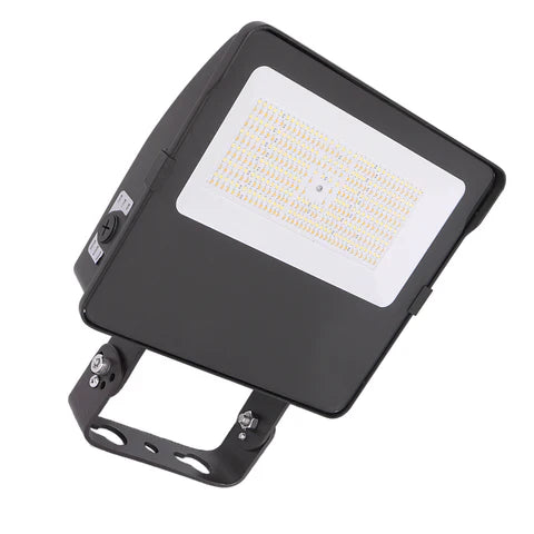 Adjustable Wattage LED Flood Light – 90W/125W/155W - Yoke Mount - High Lumen Outdoor Security & Area Lighting