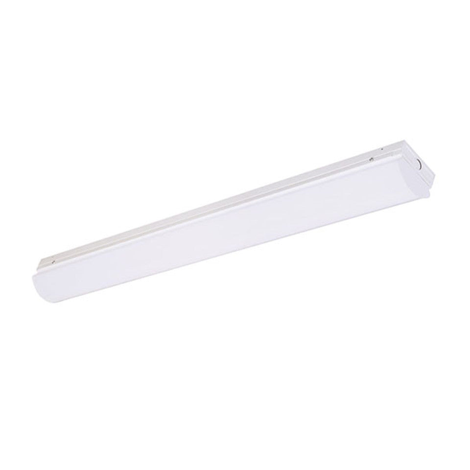 4FT Linear Strip Light Fixture, Selectable 22W/28W/40W and CCT 3500K/4000K/5000K, 5,200 Lumens