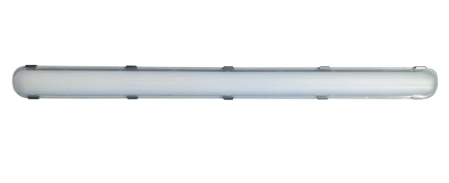 4ft LED Vapor Tight Fixture, Selectable 34/38/45W and CCT, 120-277 VAC, 5,850 Lumens