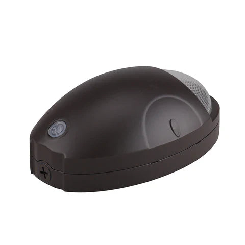 LED Mini Wall Pack Light Built-in, 12W, 5000K, 956 Lumens, Built-in 4W Battery Backup, 120-277 VAC