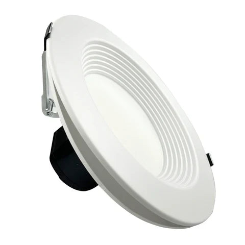 LED Recessed Downlight, 8 Inch, Selectable 18W/27W/36W and CCT 2700K/3000K/3500K/4000K/5000K, 4,000 Lumens, 120-347 VAC