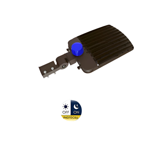 300W LED Parking Lot Light - Photocell-Ready Top Socket & Slip Fitter Mount, 5000K, 45000 Lumens