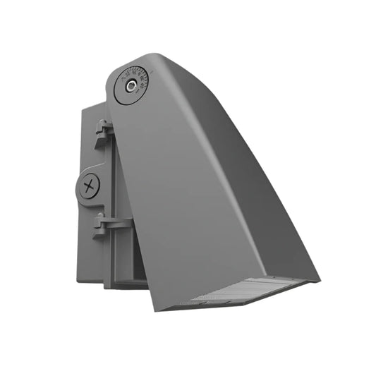 LED Wall Pack Light Built-in Photocell - PC Lens, 120W/100W/80W, 3000K/4000K/5000K, 15600 Lumens, 120-277 VAC