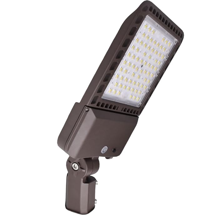 LED Parking Lot Light, 300W, 5000K, 45000 Lumens, 100-277 VAC