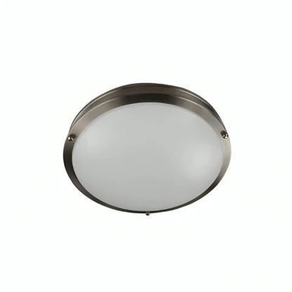 Double Ring LED Flush Mount Ceiling Fixture, 30W, 2250 Lm,  2700K/3K/3500K/4K/5K Adj CCT, 120 VAC, 16in, Triac Dimmable - ETL & ES Listed