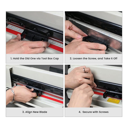 Yescom Paper Cutter Blade Replacement for A3/A4 Stack Trimmer
