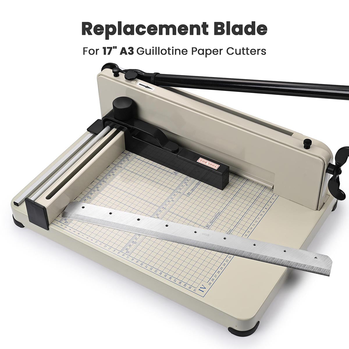 Yescom Paper Cutter Blade Replacement for A3/A4 Stack Trimmer