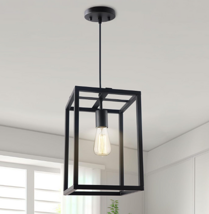 51" Pendant Light with 1*E26 Socket, 120V- Modern Simple Design