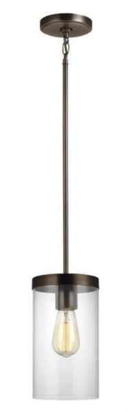 51" Pendant Light with 1*E26 Socket, 120V- Modern Simple Design