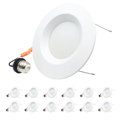 6 Inch LED Retrofit Downlight, 14W, Selectable CCT, 1,100 Lumens, 120 VAC