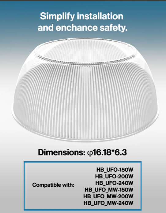UFO High Bay Light Reflector-240W