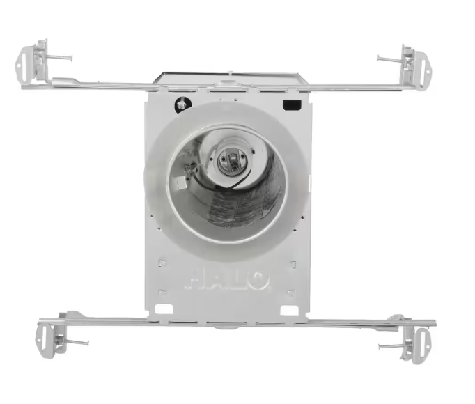 4",6" Aluminum Recessed Lighting Housing for New Construction – Shallow Ceiling, IC Rated, Air-Tite Design