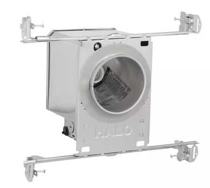 4",6" Aluminum Recessed Lighting Housing for New Construction – Shallow Ceiling, IC Rated, Air-Tite Design