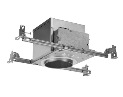 4",6" Aluminum Recessed Lighting Housing for New Construction – Shallow Ceiling, IC Rated, Air-Tite Design