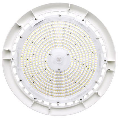 LED UFO High Bay Light with Sensor Base, Selectable Watt 150W/120W/100W and CCT 4000K/5000K, 23,100 Lumens, 120-277 VAC