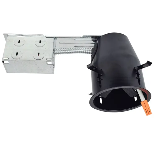 4",6"  LED Recessed Light Housing – 120V, Remodel Downlight Housing