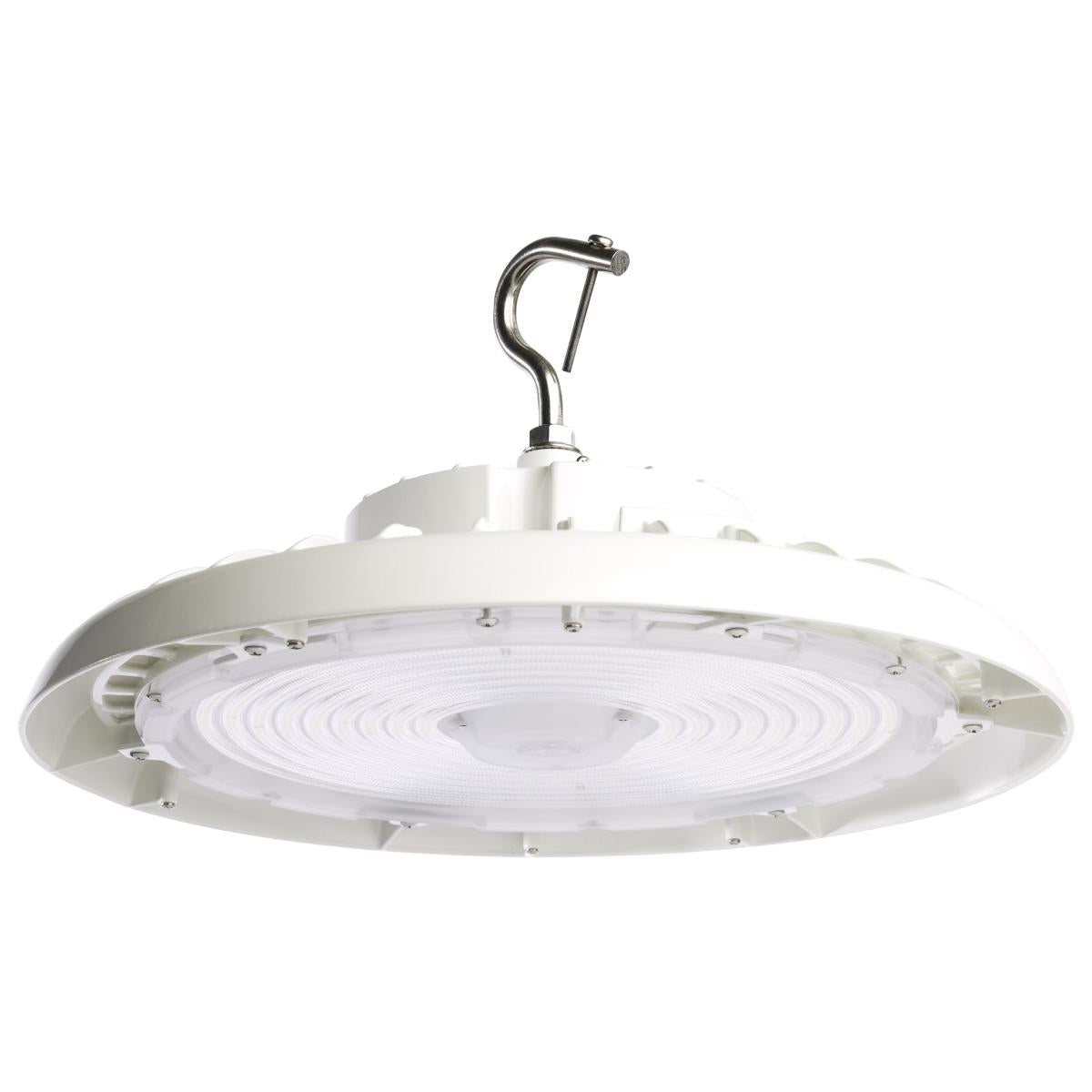 LED UFO High Bay Light with Sensor Base, Selectable Watt 150W/120W/100W and CCT 4000K/5000K, 23,100 Lumens, 120-277 VAC