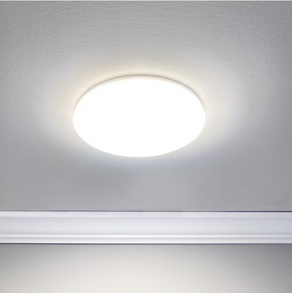 8 Inch Ceiling Light, Surface Mount, 18W, Selectable CCT, 1,260 Lumens, 120 VAC