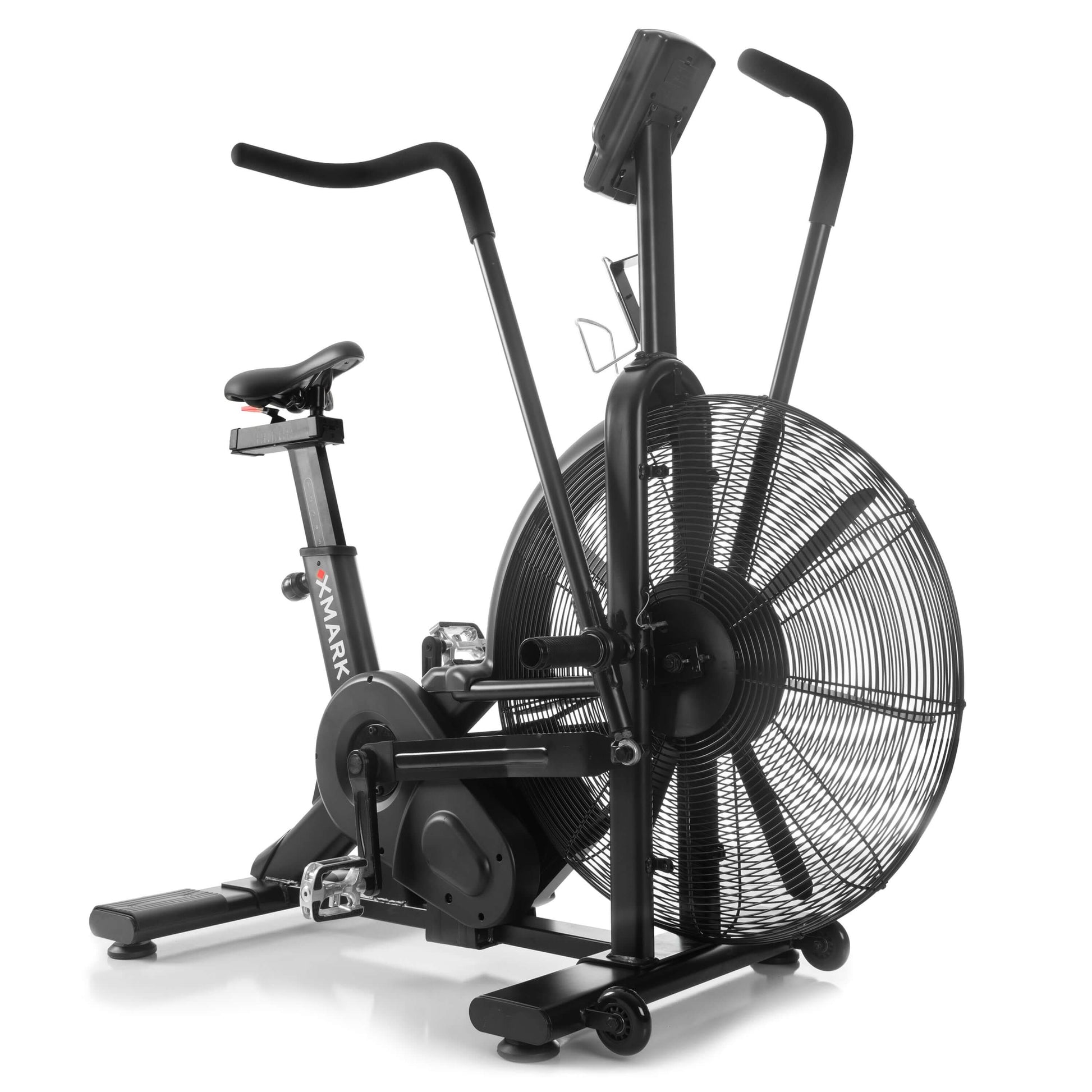 CAT 3 Hurricane commercial air bike featuring a large fan, adjustable seat, and dual arm handles for full body workouts.