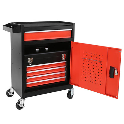 Yescom Rolling Tool Chest Combo 21 in. 5-Drawer Lockable