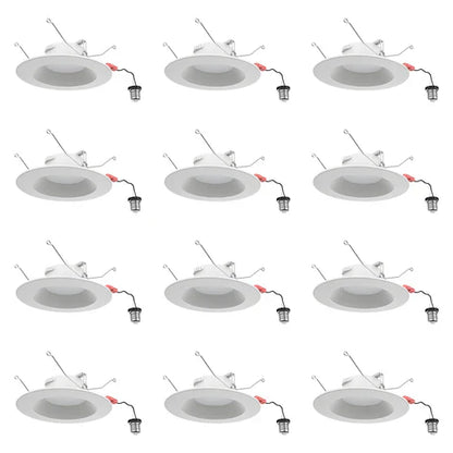 LED Recessed Downlight, 15W, Selectable CCT, 1,050 Lumens, 120 VAC