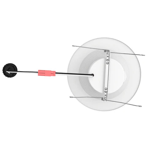 LED Recessed Downlight, 15W, Selectable CCT, 1,050 Lumens, 120 VAC