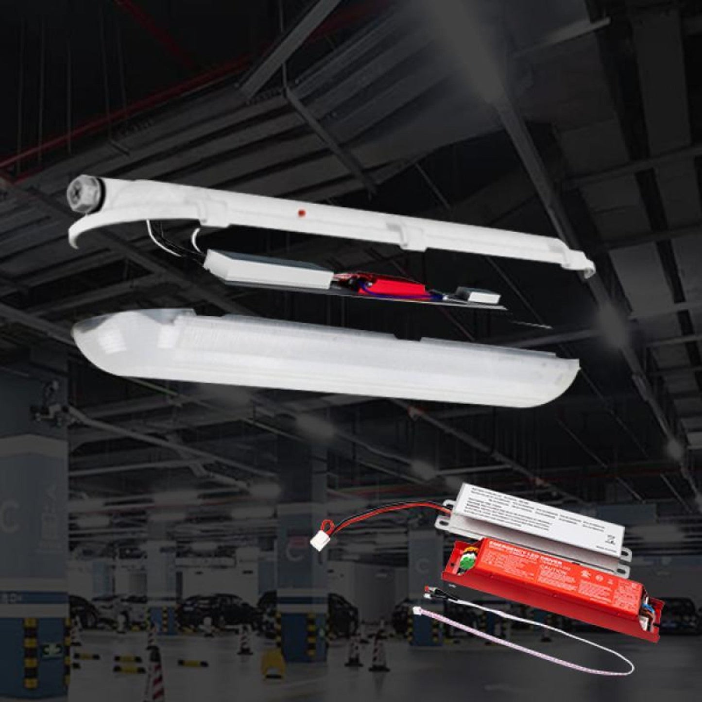 8W Emergency Battery Backup – For WPC (65/45/30W) & WPD (63/45/30W) LED Wall Packs - 90-Minute Backup