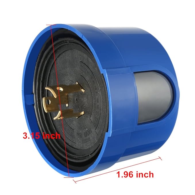 Twist-Lock Photocell (AC120-277V) – For LED Area Lights - Dusk-to-Dawn Lighting Control