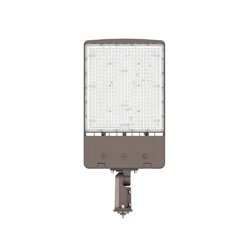 LED Parking Lot Light - Photocell Compatible, Selectable 100W/150W/200W/240W/300W and CCT, 49500 Lumens, Universal & Yoke Mount