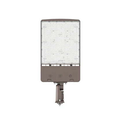 LED Parking Lot Light - Photocell Compatible, Selectable 100W/150W/200W/240W/300W and CCT, 49500 Lumens, Universal & Yoke Mount