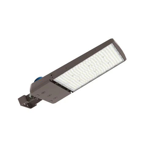 LED Parking Lot Light - Photocell Compatible, Selectable 100W/150W/200W/240W/300W and CCT, 49500 Lumens, Universal & Yoke Mount
