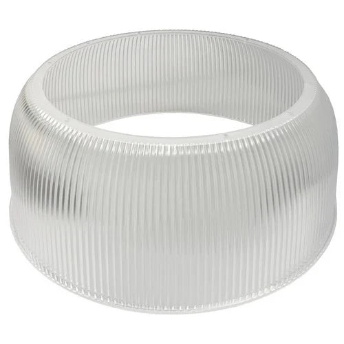 90° Polycarbonate (PC) Reflector for 150W LED High Bay Lights – Clear Diffused Light