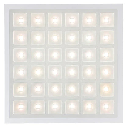 SQUARE LED Designer Troffer, 2ft x 2ft, 40W, 4000K, 5000 Lumens