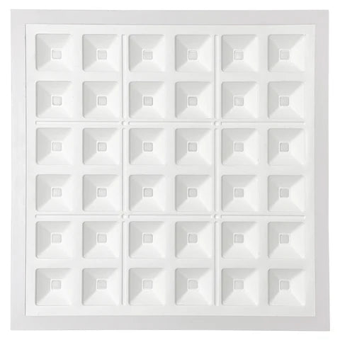 SQUARE LED Designer Troffer, 2ft x 2ft, 40W, 4000K, 5000 Lumens