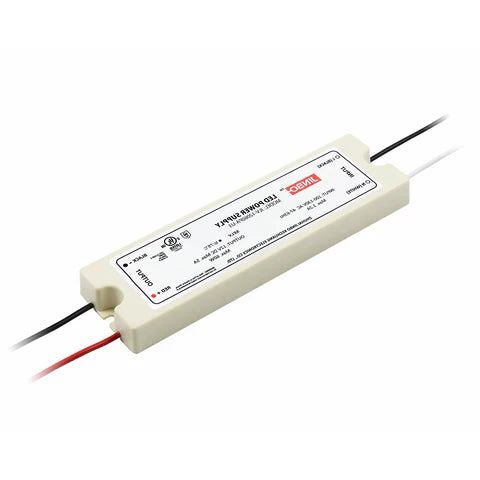 12V 60W LED Power Supply - IP65 Waterproof - UL Listed - JLV-12060PA-U3