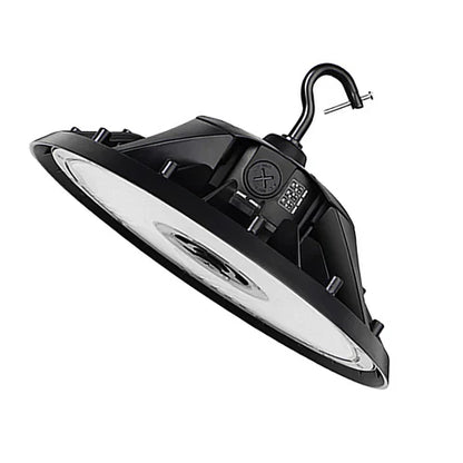 LED UFO High Bay Light, Selectable 100W/120W/150W and CCT 4000K/5000K, 22,500 Lumens, 120-277 VAC