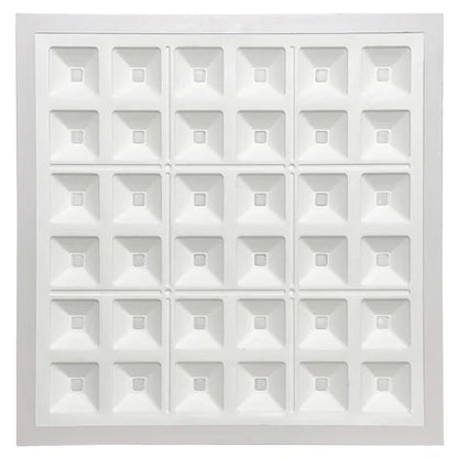 SQUARE LED Designer Troffer, 2ft x 2ft, 40W, 4000K, 5000 Lumens
