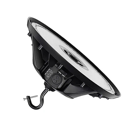 LED UFO High Bay Light, Selectable 100W/120W/150W and CCT 4000K/5000K, 22,500 Lumens, 120-277 VAC