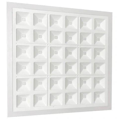 SQUARE LED Designer Troffer, 2ft x 2ft, 40W, 4000K, 5000 Lumens