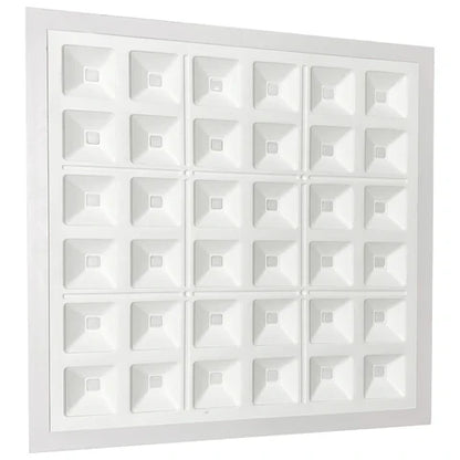 SQUARE LED Designer Troffer, 2ft x 2ft, 40W, 4000K, 5000 Lumens