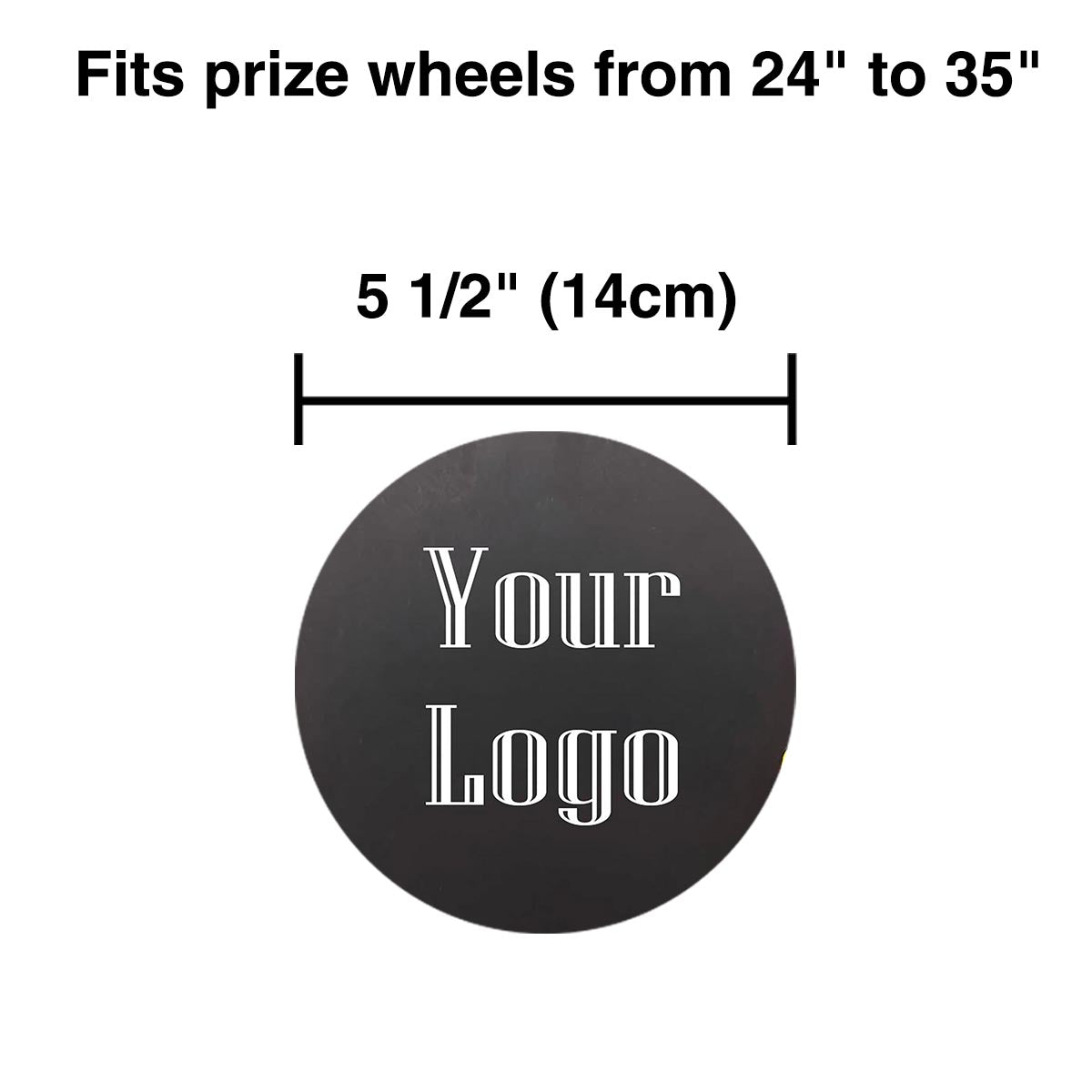 WinSpin Custom Acrylic Center Cap Prize Wheel Replacement Parts