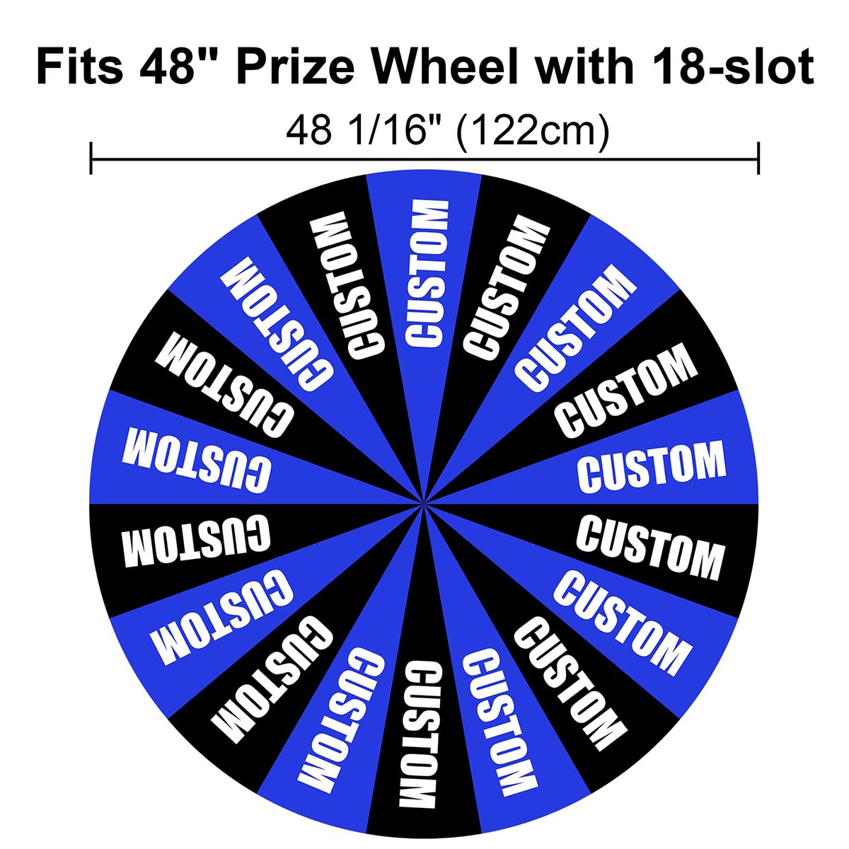 WinSpin Custom Prize Wheel Acrylic Dry Erase Board