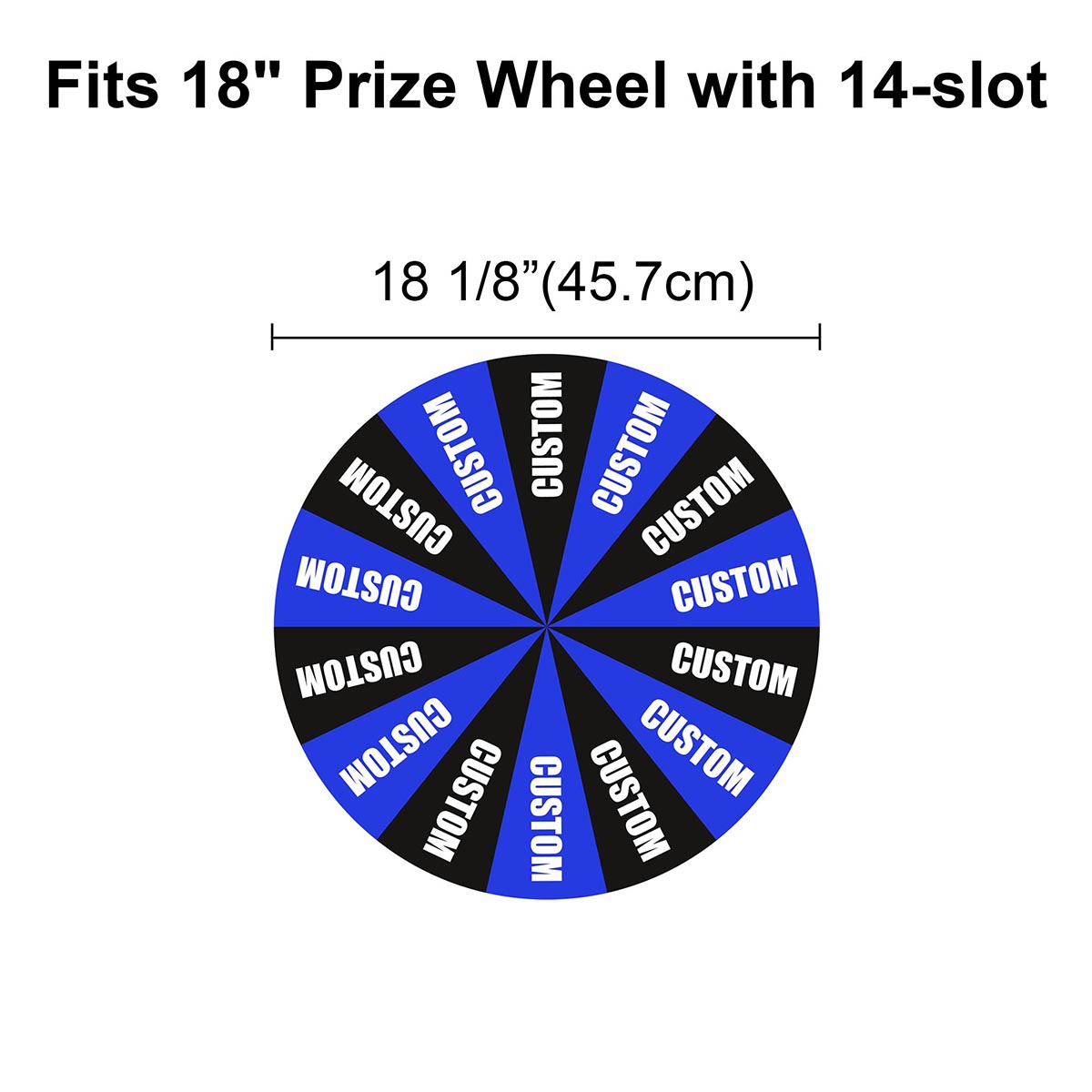 WinSpin Custom Prize Wheel Acrylic Dry Erase Board