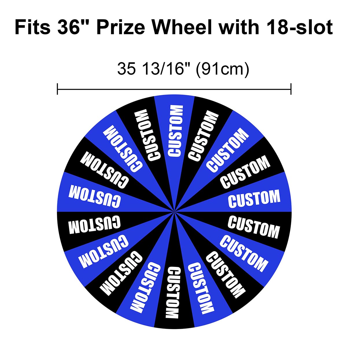 WinSpin Custom Prize Wheel Acrylic Dry Erase Board