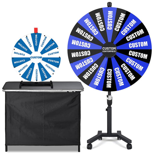Yescom Custom Spinning Prize Wheel Dry Erase Complete Kit