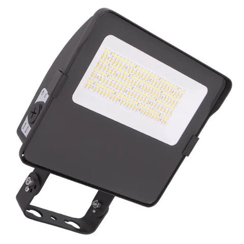 LED Flood Light with Yoke Mount – 80W/60W/35W Selectable - High-Performance Outdoor Lighting