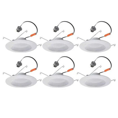 LED Recessed Downlight, 5-6 Inch, 18W, 3000K, 1,200 Lumens, 120 VAC