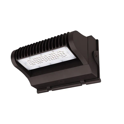 LED Rotatable Wall Pack Light, 30W/40W/60W, 5000K, 7,800 Lumens 100-277 VAC